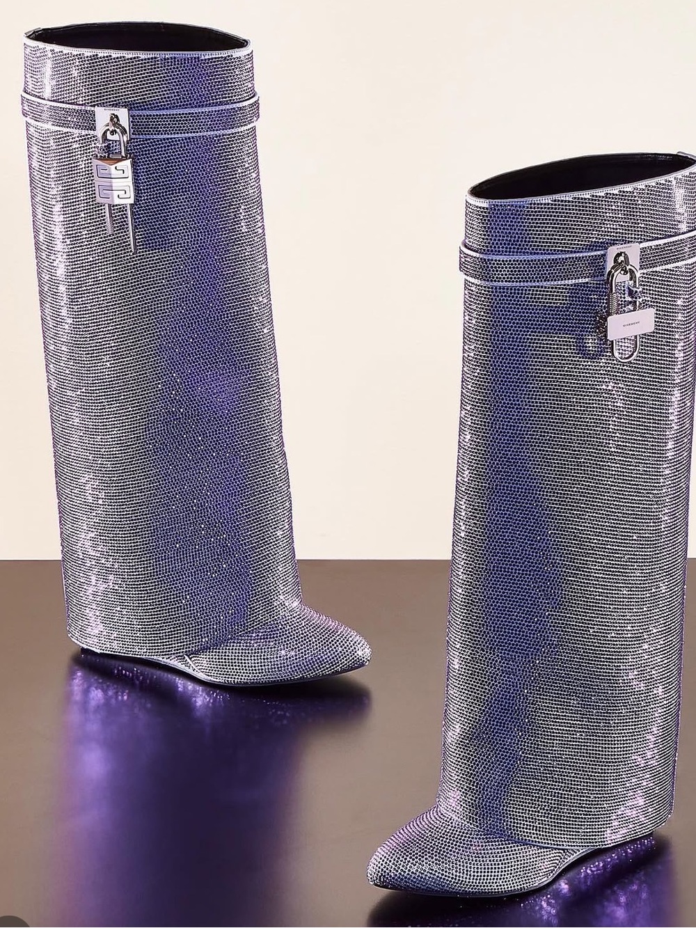 Givenchy Sparkly Shark boots - Picture 6 of 7